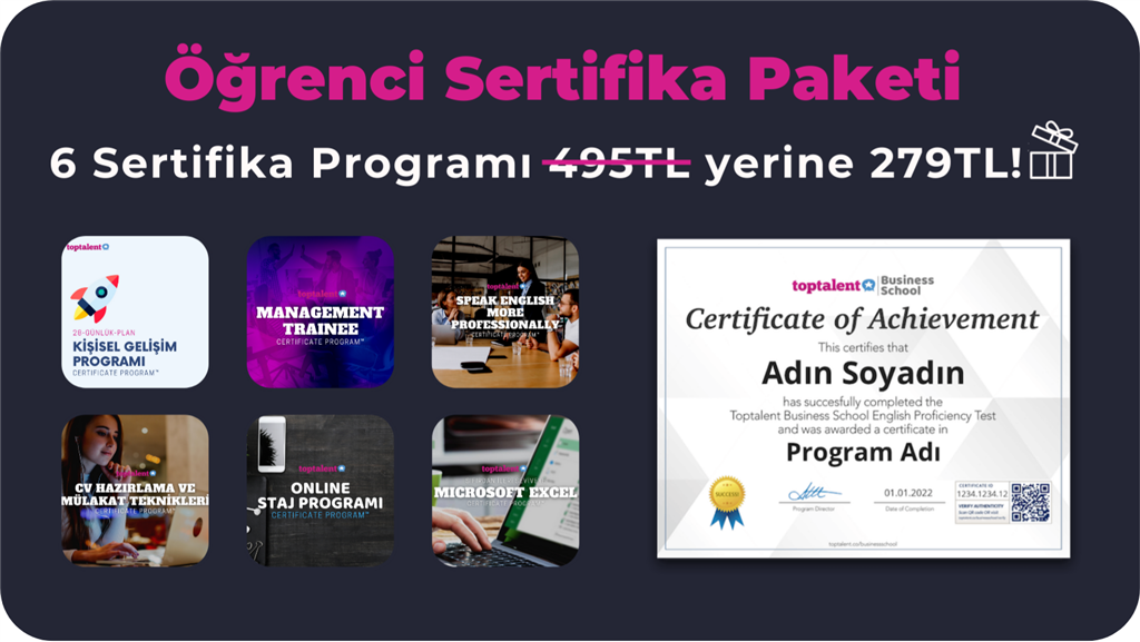 online sertifika programları