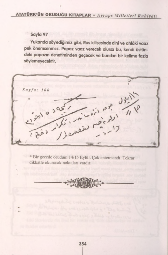 Atatürk'ün notları 1