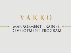 Vakko Management Trainee Development Program(1)