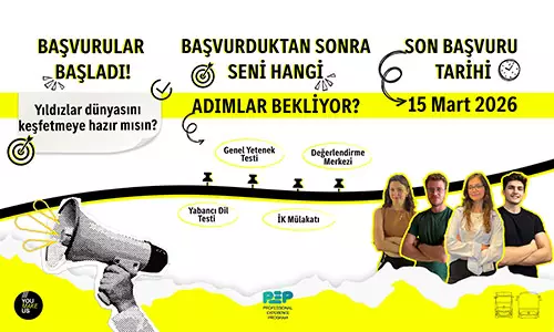 PEP (Professional Experience Program) - Uzun Dönem Staj Programı