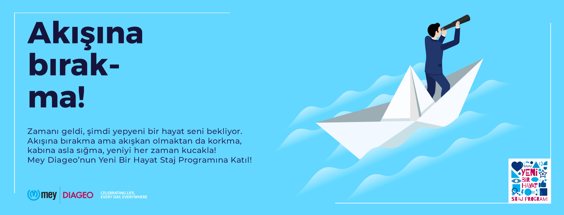 Mey Diageo Yeni Bir Hayat Staj Programı