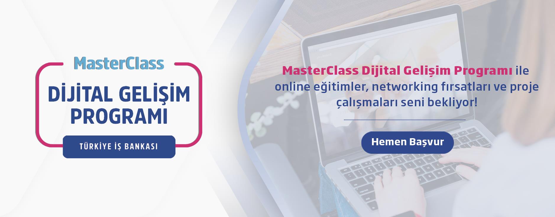 MasterClass Dijital Gelişim Programı