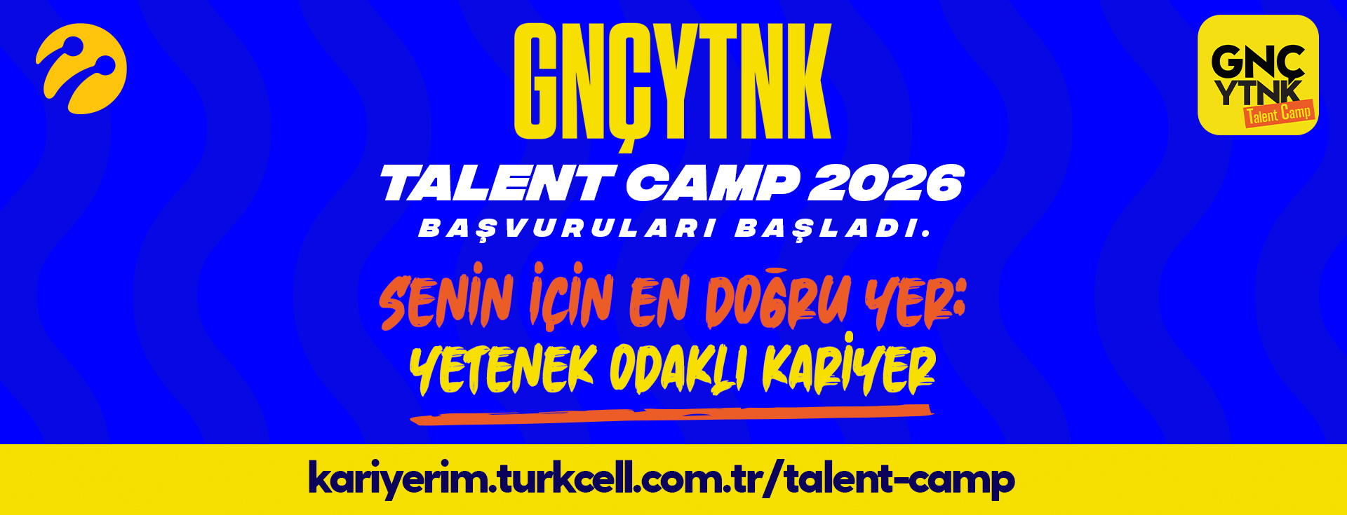 GNÇYTNK Talent Camp 2026