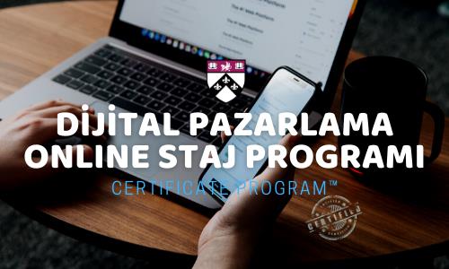 Dijital Pazarlama Online Staj Programı