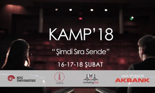 KAMP'18, 16-17-18 Şubat'ta Koç Üniversitesi'nde!