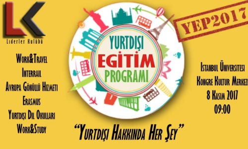 Yurtdışı Eğitim Programı 2017 Başlıyor.