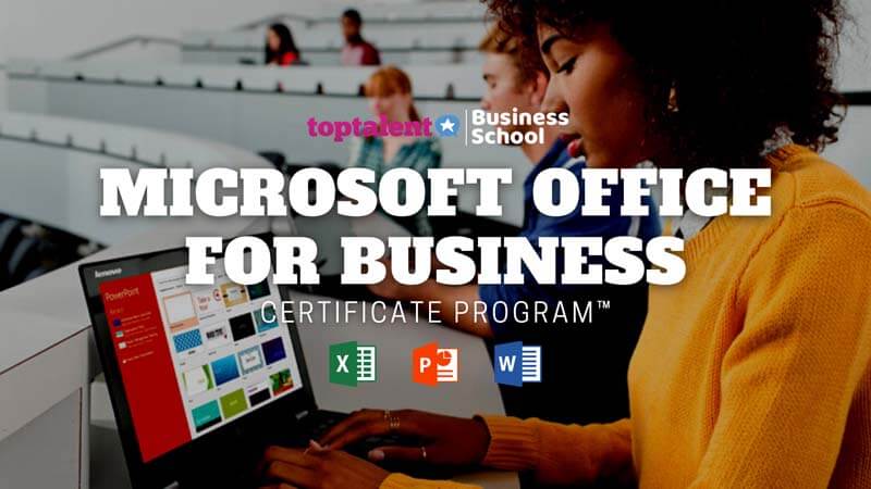 microsoft office for business, excel, word, powerpoint